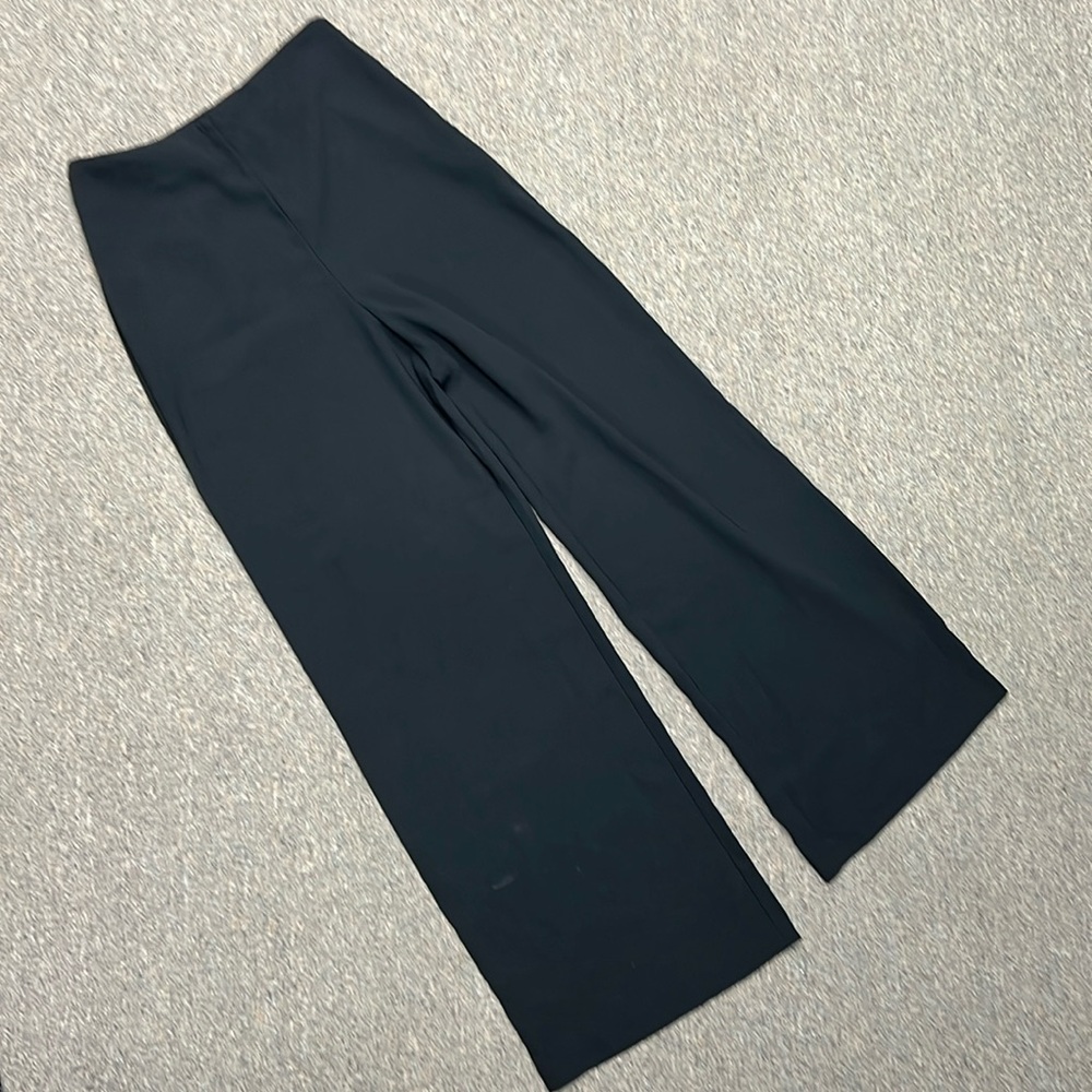 ASOS long straight pants zip on size